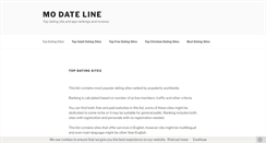 Desktop Screenshot of modateline.com